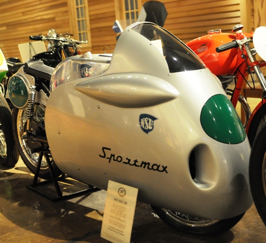 NSU GP racer An NSU Sportmax on display at the National Motorcycle Museum was made during NSU’s heyday of the company’s motorcycle manufacturing era of the mid-1950s. (Larry Lawrence photo)