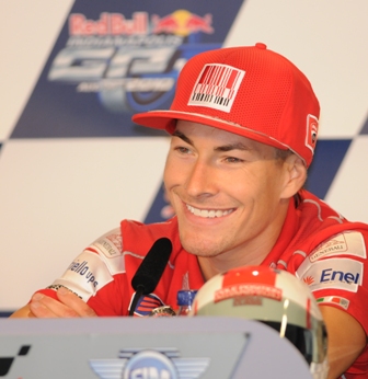Hayden, Nicky - Indy 2010 Today Nicky Hayden freely admitted that he would like to race AMA Grand Nationals after his MotoGP career is complete. (Larry Lawrence photo)