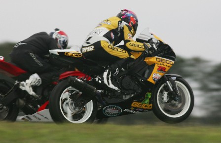 Eslick4-sm Chicken Hawk Racing Tire Warmers Are Used by Danny Eslick.