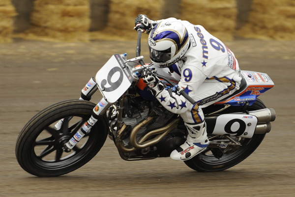 "It was an honor to wear Gary Nixon’s colors and I really enjoyed doing it." (Dave Hoenig photo)