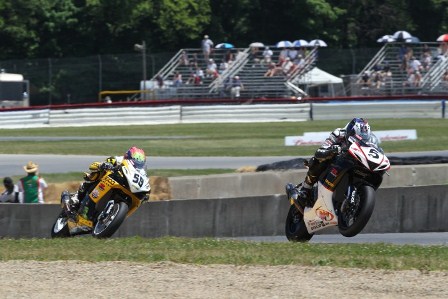 Dane Westby joined the team for 2011 and earned his first AMA Pro race win at Mid-Ohio. 