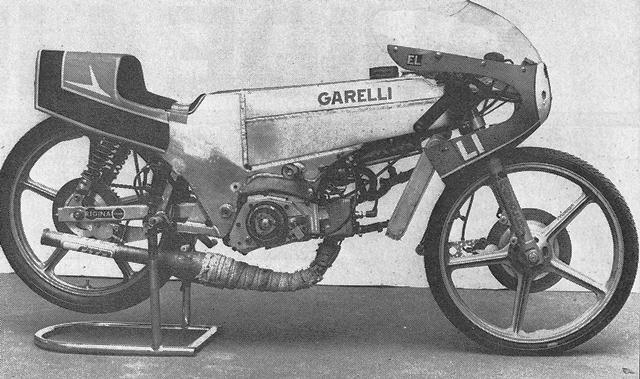 Garelli The 1983 Garelli 50cc Grand Prix bike sans fairing.