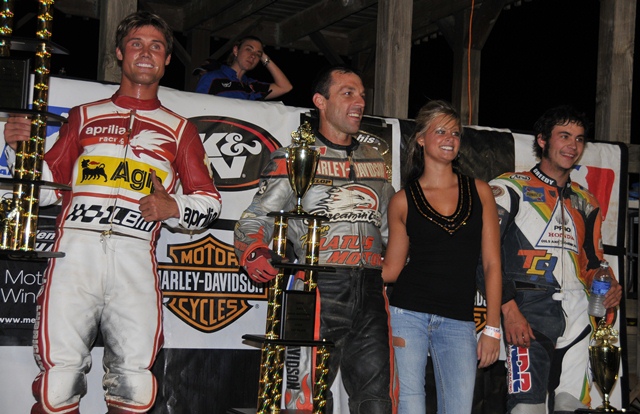 Lima podium 08 The 2008 Lima National podium with Henry Wiles, Joe Kopp and Nick Cummings. Kopp nipped Wiles in the closest finish in the history of the race. (Larry Lawrence photo)