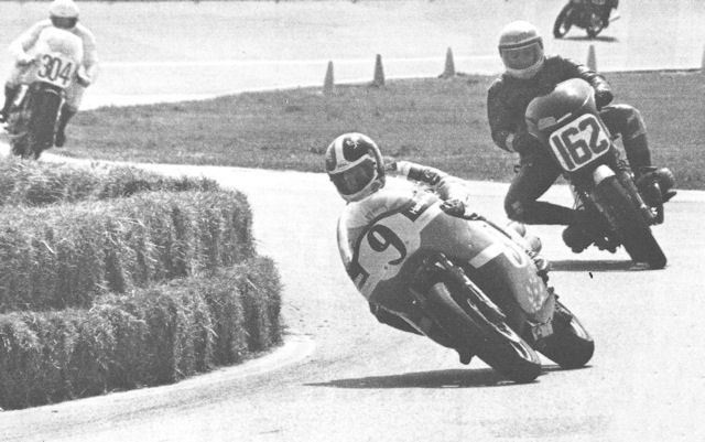 Springer - Daytona BOTT '83-sm Jay Springsteen helped resurrect Mark Brelsford’s factory Harley-Davidson with a victory in the 1983 Daytona Battle of the Twins race. (Courtesy DIS)