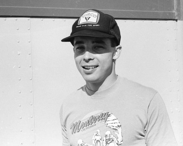 Billy De Bere in 1986. Rarely had a racer risen so fast only to leave the sport without a trace like De Bere did at the end of that season. (Larry Lawrence photo)