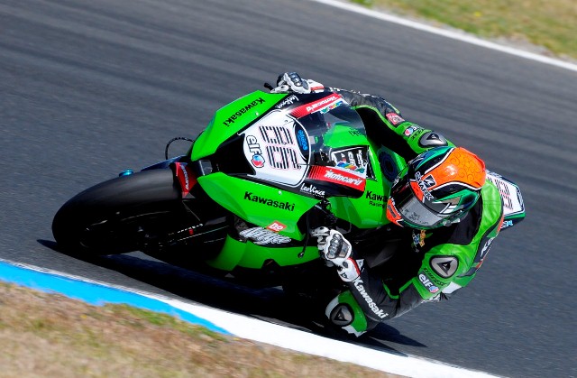 Tom Sykes was ultimately the man of the moment in two days of Superbike testing at Phillip Island, the Kawasaki man holding onto the top slot in today’s warmer afternoon session.