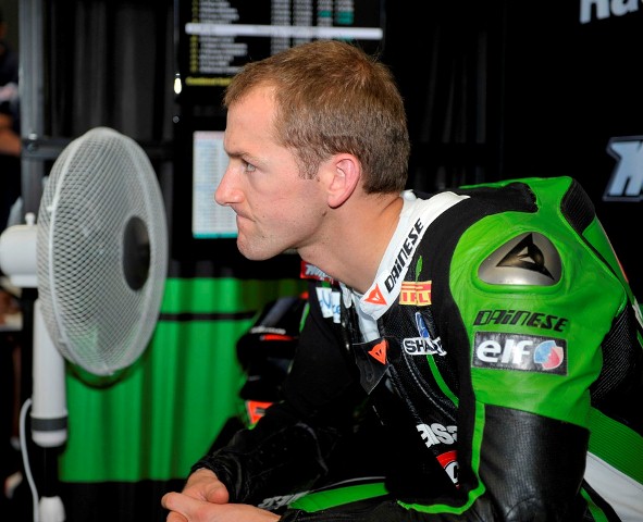 SBK_Sykes_box-sm Kawasaki Racing Team rider Tom Sykes will start from pole position for the third time in his career at the opening round of the year by heading the field after combined qualifying.