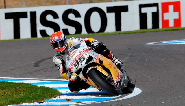 Jakub Smrz (Liberty Racing Team Effenbert Ducati) loves Donington Park and today it loved him right back as he took provisional pole after posting the fastest lap in the opening qualifying session. 
