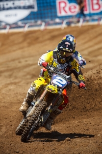 Freestone 4 Jessica Patterson leads the WMX Class into Texas. (Courtesy Simon Cubdy)