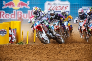 Lakewood 4 With a win under her belt, Ashley Fiolek (1) is looking for more in Colorado. (Courtesy Simon Cudby)