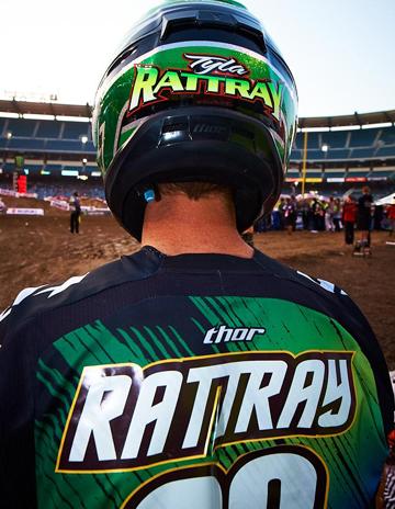 Rattray Monster Energy Kawasaki enters the 2012 AMA Pro Motocross Championship as the reigning championship team. In defending champion Ryan Villopoto’s absence, Tyla Rattray will compete along side Jake Weimer in the 450cc class aboard a Monster Energy Kawasaki KX™450F.