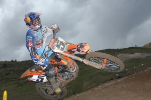 High Point pre2 Ryan Dungey enters High Point as the new points leader in the 450 Class. (Courtesy Carl Stone)