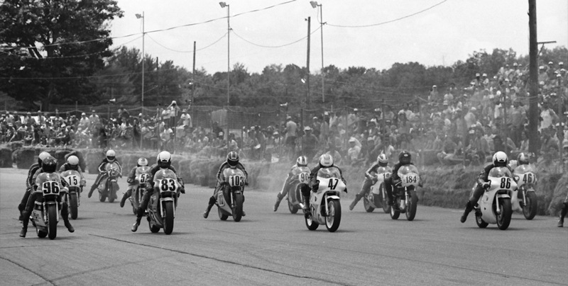 Loudon 250GP Qualifying Heat race - 1986 Loudon 250GP Qualifying Heat race - 1986