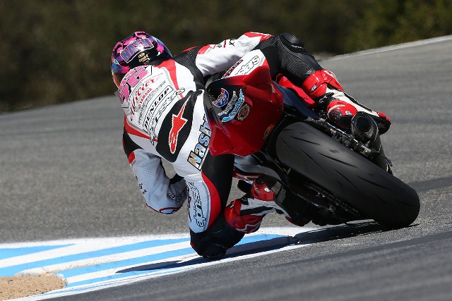 FriLTDLaguna02-1-sm Saturday at Laguna Seca proved to be of limited benefit to Huntley Nash and LTD Racing as track time was limited to just a handful of laps because of weather, track clean-up issues, and red flags. (Brian J. Nelson photo)