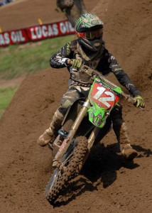 Dilla 3 Blake Baggett has the most wins in the 250 Class this season with four. (Courtesy Carl Stone)