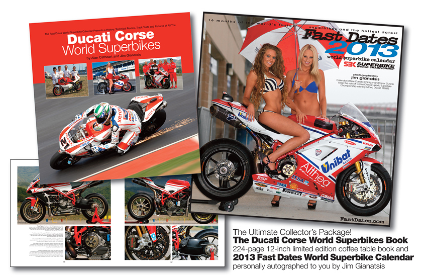 Ducati book The Ducati Corse World Superbikes by Alan Cathcart & Jim Gianatsis