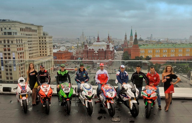 World Superbike had a high-powered introduction to Russia today with the traditional pre-event press conference for national and international media held in the spectacular rooftop surroundings of the luxury Ritz-Carlton Hotel in central Moscow, literally just a stone’s throw away from Red Square and the Kremlin.