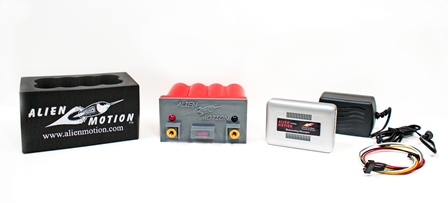 Alien_AM8_and_AM1 Alien Motion AM8 Lithium-Iron Battery And AM1 Balance Charger