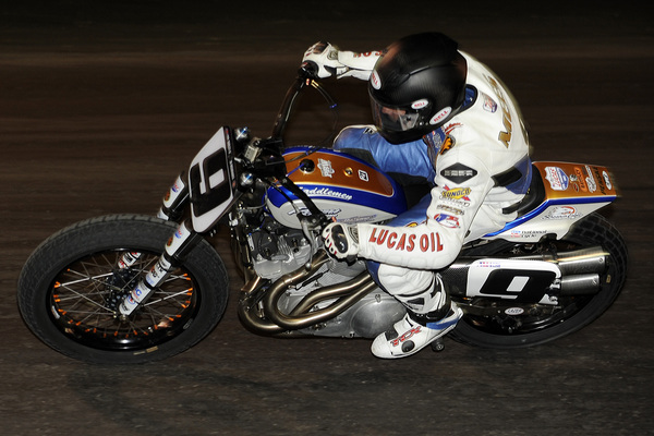 AMA Pro Racing GNC Half Mile Mees likes to call Knoxville's Half-Mile a mini-mile because of its big corners and really fast pace. (Courtesy Dave Hoenig/Flattrakfotos.com)