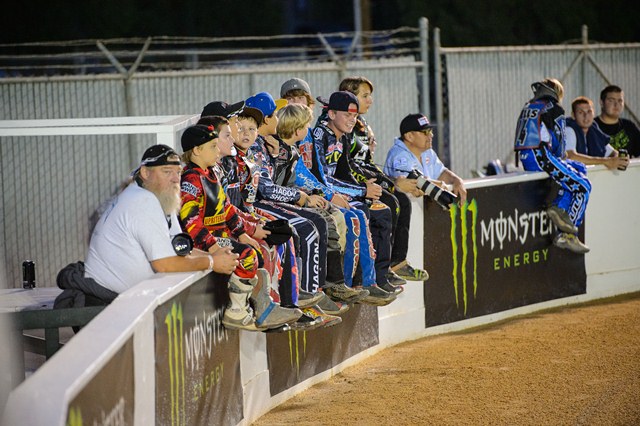 In addition to the country’s fastest pro riders, the U.S. National Speedway Championship was an opportunity to showcase the bright future of the sport, including newly-crowned Junior National Champion Broc Nicol. (Simon Cudby photo)
