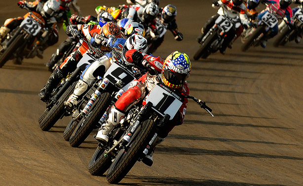 AMAP-FT-Finals When the Law Tigers AMA Pro Flat Track Finals thunders into action Saturday, October 13th at the Fairplex in Pomona, it will mark the start of the biggest battle of the season. The points are close and the competition will definitely be intense as America's top flat track racers go for the coveted title. (Dave Hoenig photo)