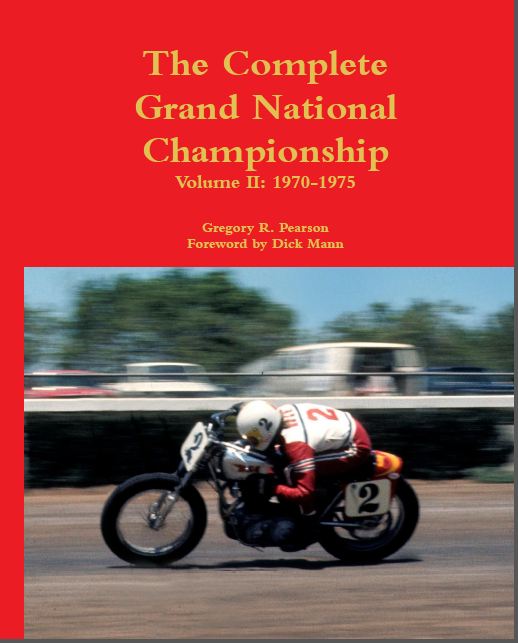 GNC book The second volume of Greg Pearson's AMA Grand National history book is now available.