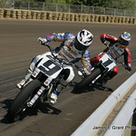 meesmile12 Jared Mees en route to the 2012 AMA Grand National Championship.
