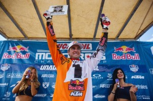 KTM's Ryan Dungey will lead the charge in the 450 Class for 2013, looking for his third premier class title in four years. (Courtesy Simon Cudby) 