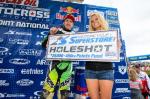 Justin Barcia leads the Motorcycle Superstore Holeshot Championship in the 450 Class (Courtesy: Simon Cudby)