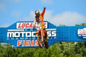 Ryan Dungey has won back-to-back at Budds Creek in the 450 Class (Courtesy: Simon Cudby)