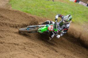 Ryan Villopoto made the most of some adversity to secure a runner-up finish. (Courtesy: Simon Cudby)