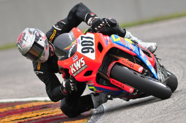 Ben Thompson at Road America in 2008. (Larry Lawrence photo)