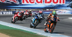 Only five races remain to decide the 2013 AMA Pro National Guard SuperBike championship and two of those crucial contests will be waged this weekend at Miller Motorsports Park as GEICO Motorcycle AMA Pro Road Racing travels to Tooele, Utah.(AMA Pro Racing/Brian J. Nelson)