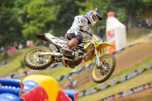 James Stewart captured his first 450 Class victory of 2013 at Spring Creek Courtesy: Simon Cudby