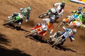 Ryan Villopoto (2) leads the way in the 450 Class but Ryan Dungey (1) hasn't lost at Spring Creek in five years Courtesy: Simon Cudby