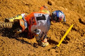Ryan Dungey (1) closed the points gap on Villopoto with his  second straight victory last round. (Courtesy: Simon Cudby)