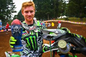 Ryan Villopoto captured the fastest lap in the timed qualifying sessions at Washougal Courtesy: Matt Rice / Allisports.com 
