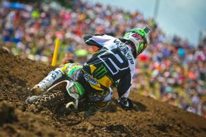 Ryan Villopoto (2) will attempt to clinch the 450 Class Championship at Round 11 Courtesy: Matt Rice / AlliSports.com