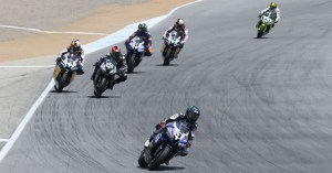 The Miller Motorsports Park round is always a favorite for the GEICO Motorcycle AMA Pro Road Racing field, in large part because the open, flowing layout is a real rider's track. For the AMA Pro GoPro Daytona SportBike field, the doubleheader races will be a chance to compete on a different kind of circuit from the ones of the past few events. (AMA Pro Racing/Brian J. Nelson)