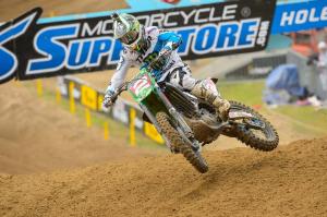 Ryan Villopoto (2) will attempt to defend his points lead with only three rounds to go in 2013 Courtesy: Simon Cudby