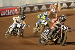 Just one week remains until the Law Tigers AMA Pro Flat Track Finals, brought to you locally by Pomona Valley Harley-Davidson and Glendale Harley-Davidson, thunders off the startline, Saturday, October 12th at the Fairplex. (Photo by Dave Hoenig)
