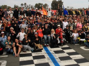The motorcycle community came together earlier this week at Sonoma Raceway for injured rider David Stanton, and the results were impressive.