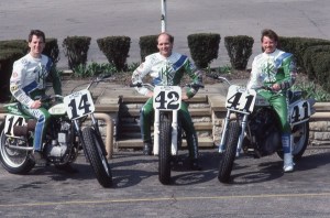 Steve Morehead, AMA Pro Flat Track Manager and former Grand National #42 (center), will explore this AMA Pro Racing decision with Boone from many perspectives and will be taking calls from listeners during a portion of the program.
