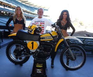 Holland’s Pierre Karsmakers, the first Monster Energy Supercross Champion in 1974 (Photo Credit: Chris Ganz) 