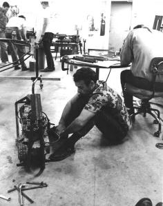 Neil Keen doing what he loved to do.