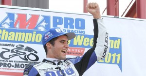 In order to preserve and honor the spirit and positive attitude of the late Tommy Aquino, AMA Pro Racing announced today that a "Tommy Aquino Spirit Award" will be granted to an AMA Pro Road Racing rider who best embodies the spirit of the paddock during the 2014 season. (Photo by AMA Pro Racing/Brian J. Nelson)