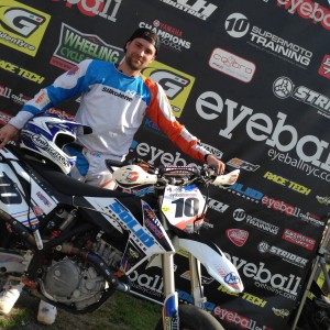 It was Johnny Lewis on his Solid Performance/ Eyeball Moto backed KTM 450 SMR taking the win in both motos and leading the 2014 AMA Supermoto East Coast SMEC1 Pro class heading into round two next month.
