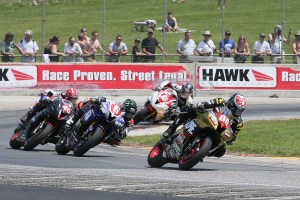 Yamalube/Westby Racing’s Dane Westby made a valiant effort for the podium on Saturday at Road America in Elkhart Lake, WI, but disaster struck with half a lap to go.