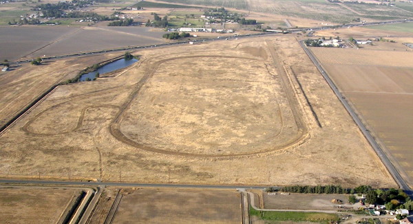 You almost need to fly over the old track to make out the remains of Vaca Valley Raceway, which once hosted some of the best road racers in the country.
