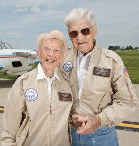 Melbourne J. "Mike" Wilson and his wife Margaret Wilson. (Courtesy AMA)